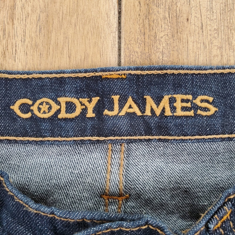 Cody James Jeans Men 36x30 Dark Blue Straight Leg Western Stretch CJSU20J24 - Picture 8 of 8